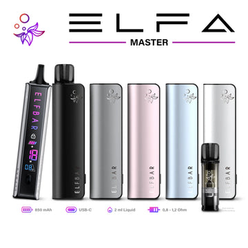 Elfbar ELFA Master 850mAh Akku mit Geschmackseinstellung
