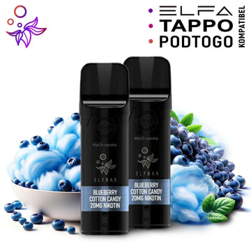 Elfbar Pods ELFA Blueberry Cotton Candy 20mg