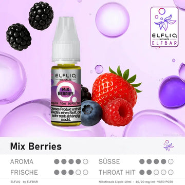 Elfbar Liquid ELFLIQ Mix Berries 10/20mg