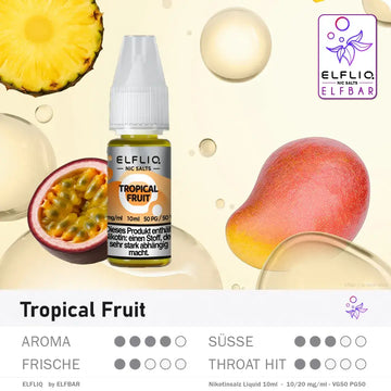 Elfbar Liquid ELFLIQ Tropical Fruit 10/20mg