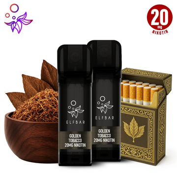Elfbar Pods ELFA Golden Tobacco 20mg