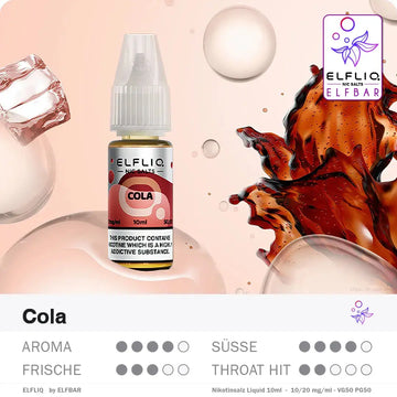 Elfbar Liquid ELFLIQ Cola 10/20mg