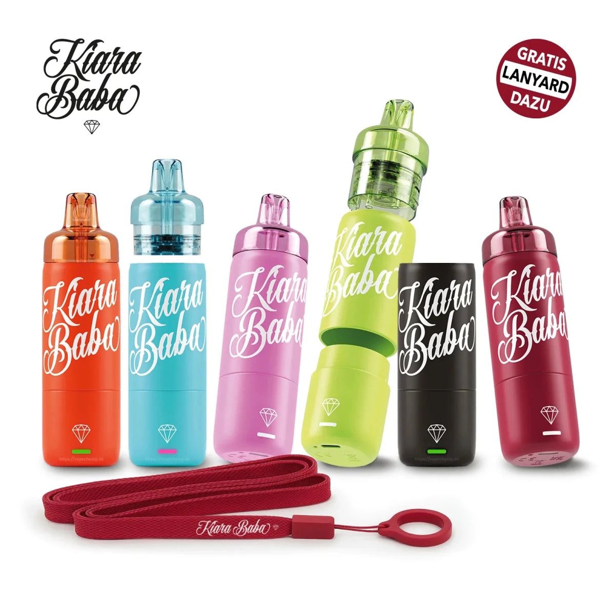 Kiara Baba Vape 10K Akku + Verdampfer | Vapechamp.de Kiara Baba Vape 10K Akku + Verdampfer | Vapechamp.de