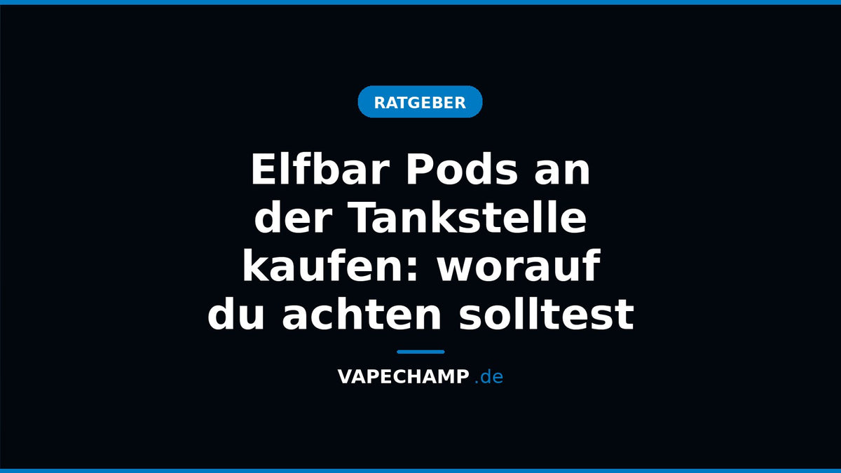 Packung Elfbar ELFA Pods neben einem ELFA-Akkuträger