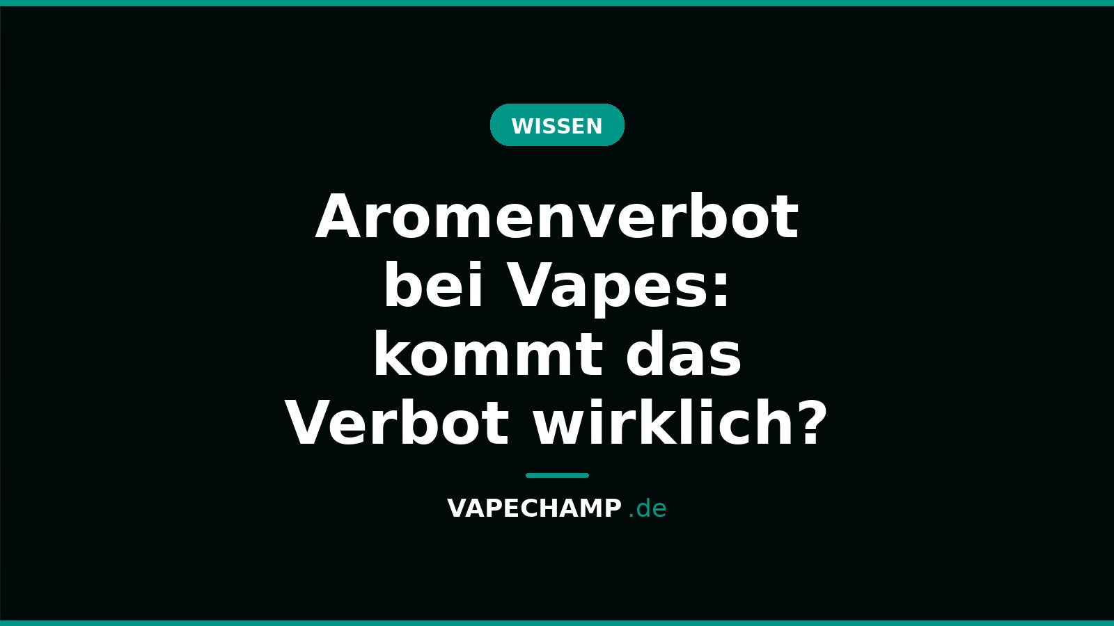 Aromenverbot bei Vapes: kommt das Verbot wirklich? – Ratgeber bei Vapechamp.de