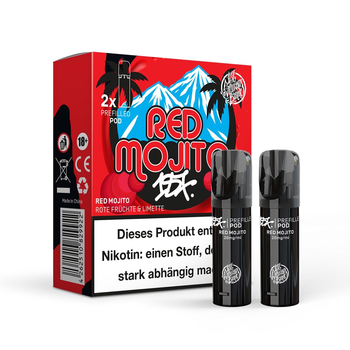 187 Strassenbande Pods Red Mojito 20mg – ELFA kompatibel