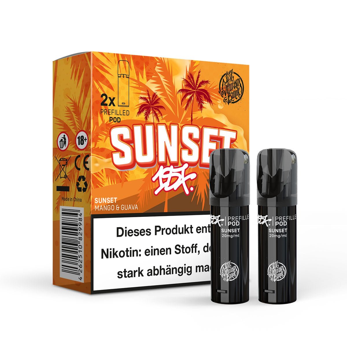 187 Strassenbande Pods Sunset 20mg – ELFA kompatibel