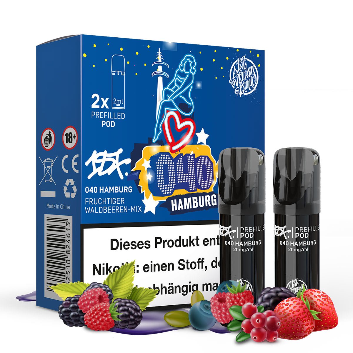 187 Strassenbande 2 x 20 mg alle Sorten - Vapechamp.de