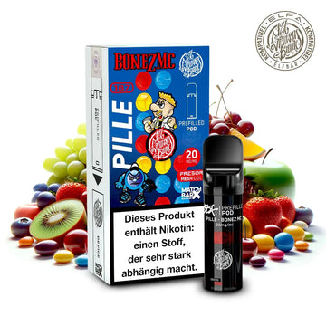 187 Strassenbande Vape Pod Pille Bonez 20mg/ml