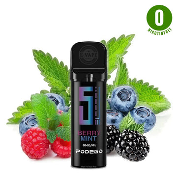 Pod2Go 5EL Berry Mint Pod 2 ml NIKOTINFREI ⓿