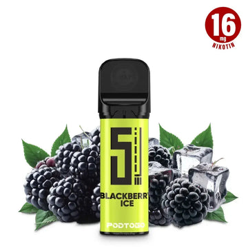 Pod2Go 5EL Blackberry Ice Pod 2 ml 16mg Nikotin