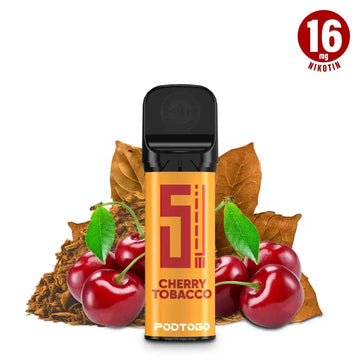 Pod2Go 5EL Tobacco Cherry Pod 2 ml 16mg Nikotin