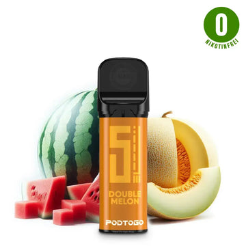 Pod2Go 5EL Double Melon Pod 2 ml NIKOTINFREI ⓿