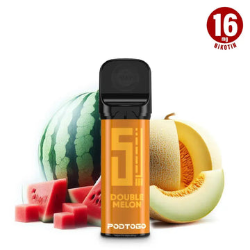 Pod2Go 5EL Double Melon Pod 2 ml 16mg Nikotin