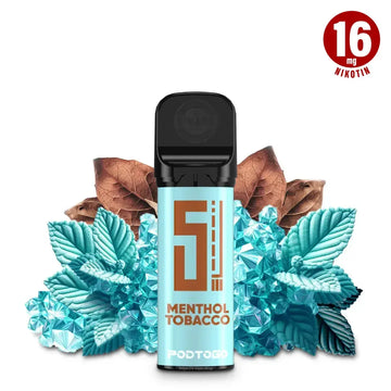 Pod2Go 5EL Tobacco Menthol Pod 2 ml 16mg Nikotin