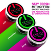 AWAKEN Energy Pouches mit Koffein, Taurin, Vitamin B5 ohne Zucker & Nikotin - Elfbar600.Bayern