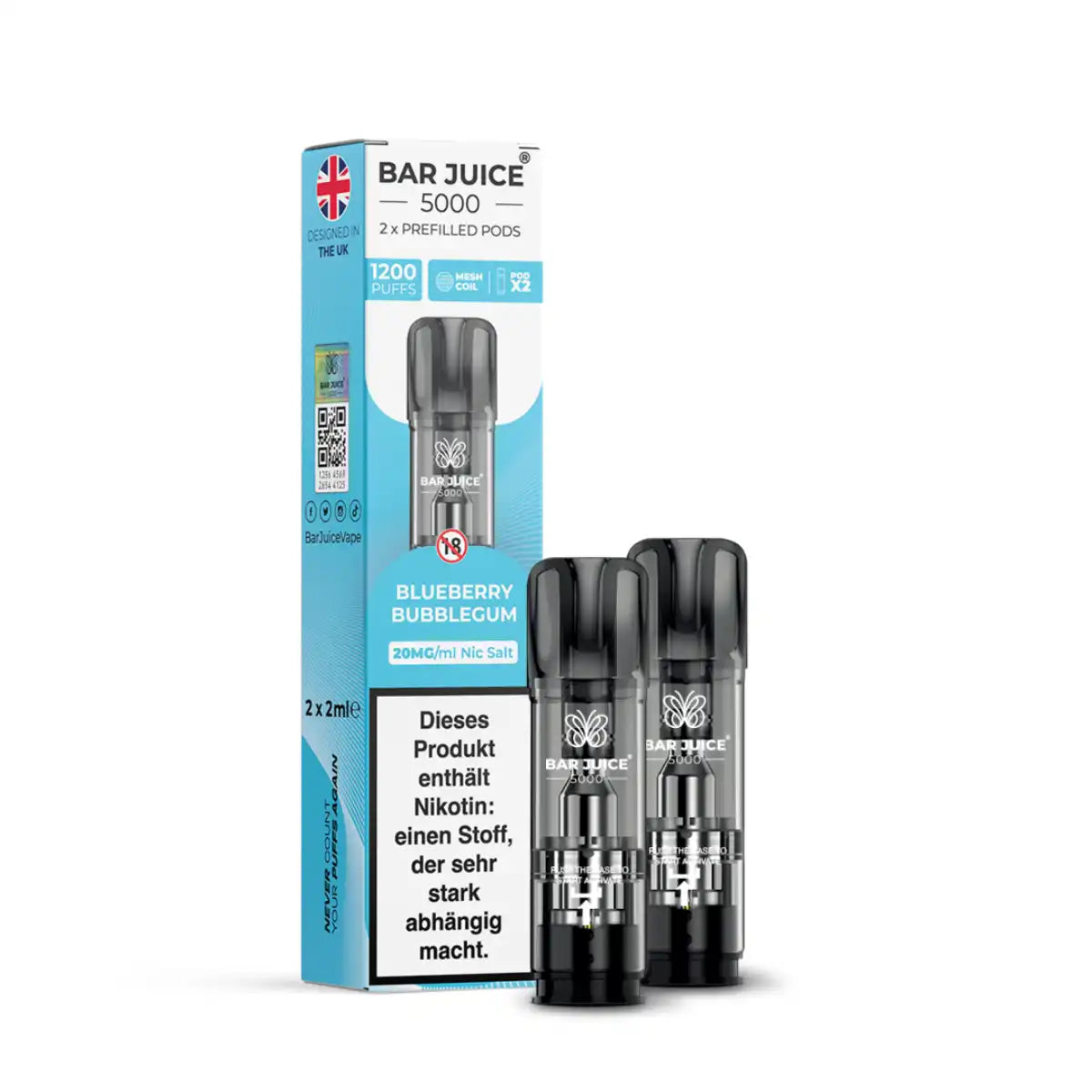 Bar Juice Pods 2er Pack – 20mg Nikotinsalz