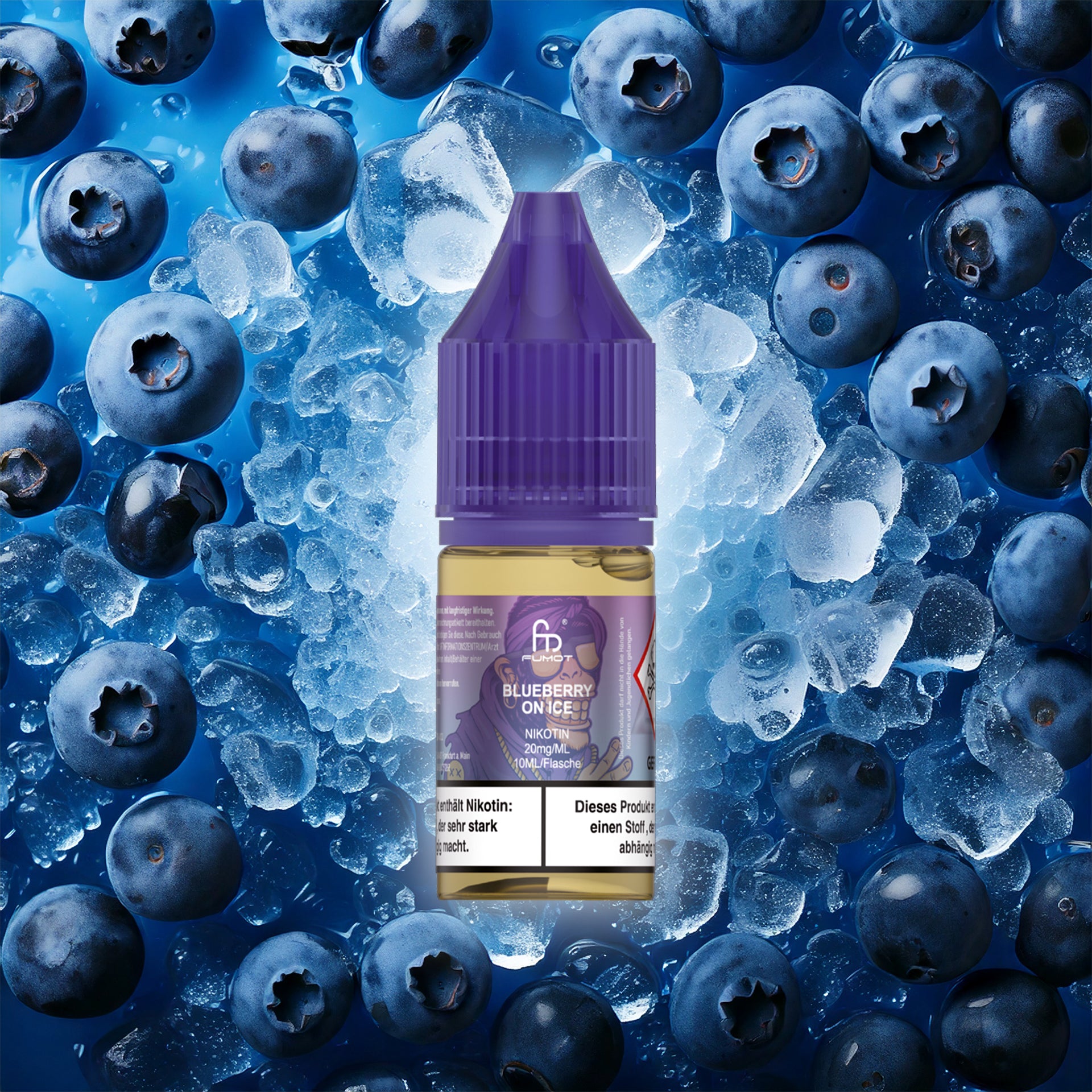 Fumot Blueberry on Ice Liquid – kühle Blaubeere für sommerliche Vapes