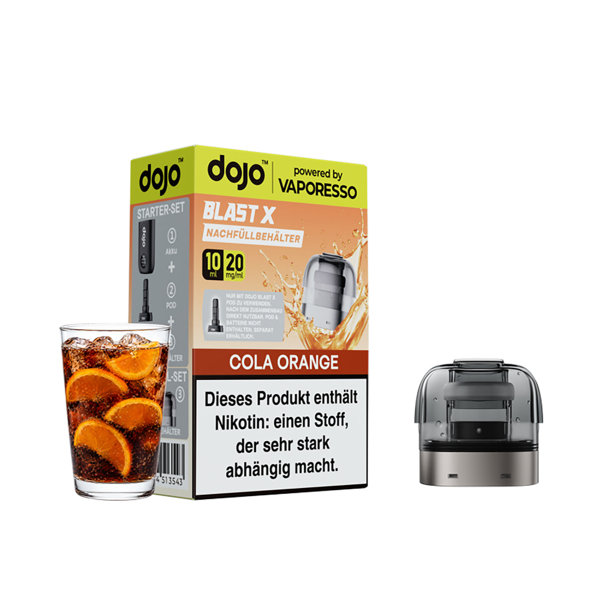 Dojo Blast X Pod + Leerpod Set Cola Orange