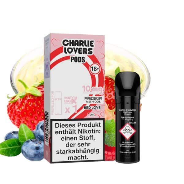 Charlie Lovers Pods Red Love