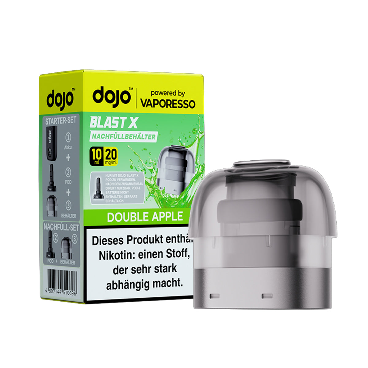 Dojo Blast X Refill Pods Double Apple