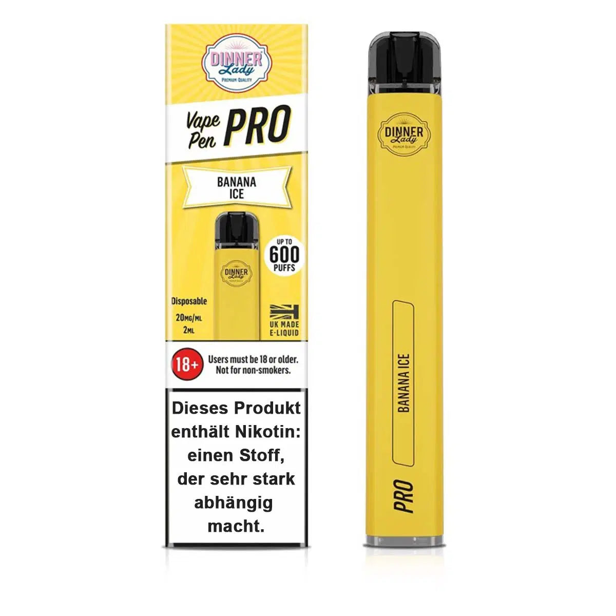 Dinner Lady Vape Pen Pro 20mg/ml Vapechamp.de