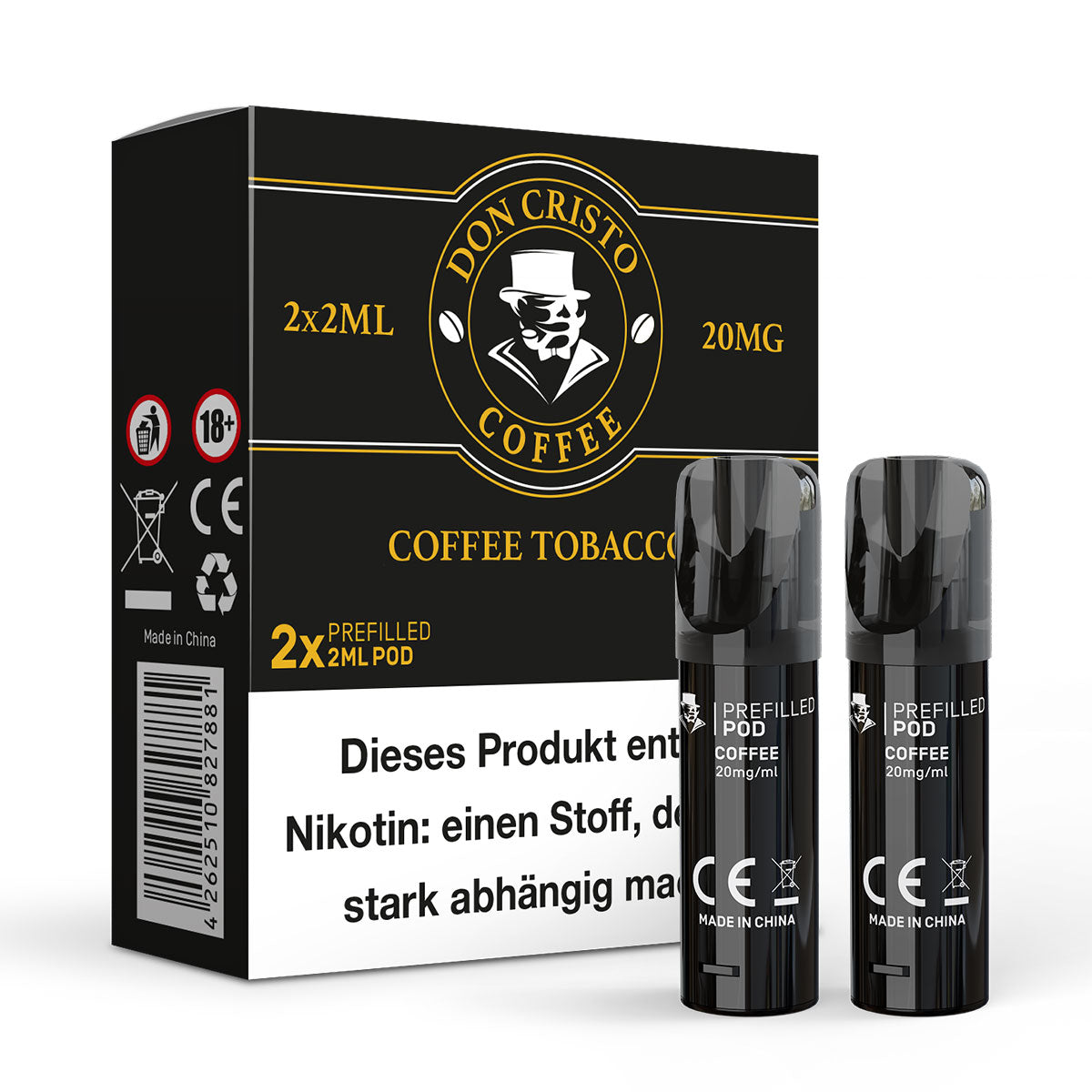 Don Cristo Pods 20 mg/ml Coffee Tobacco