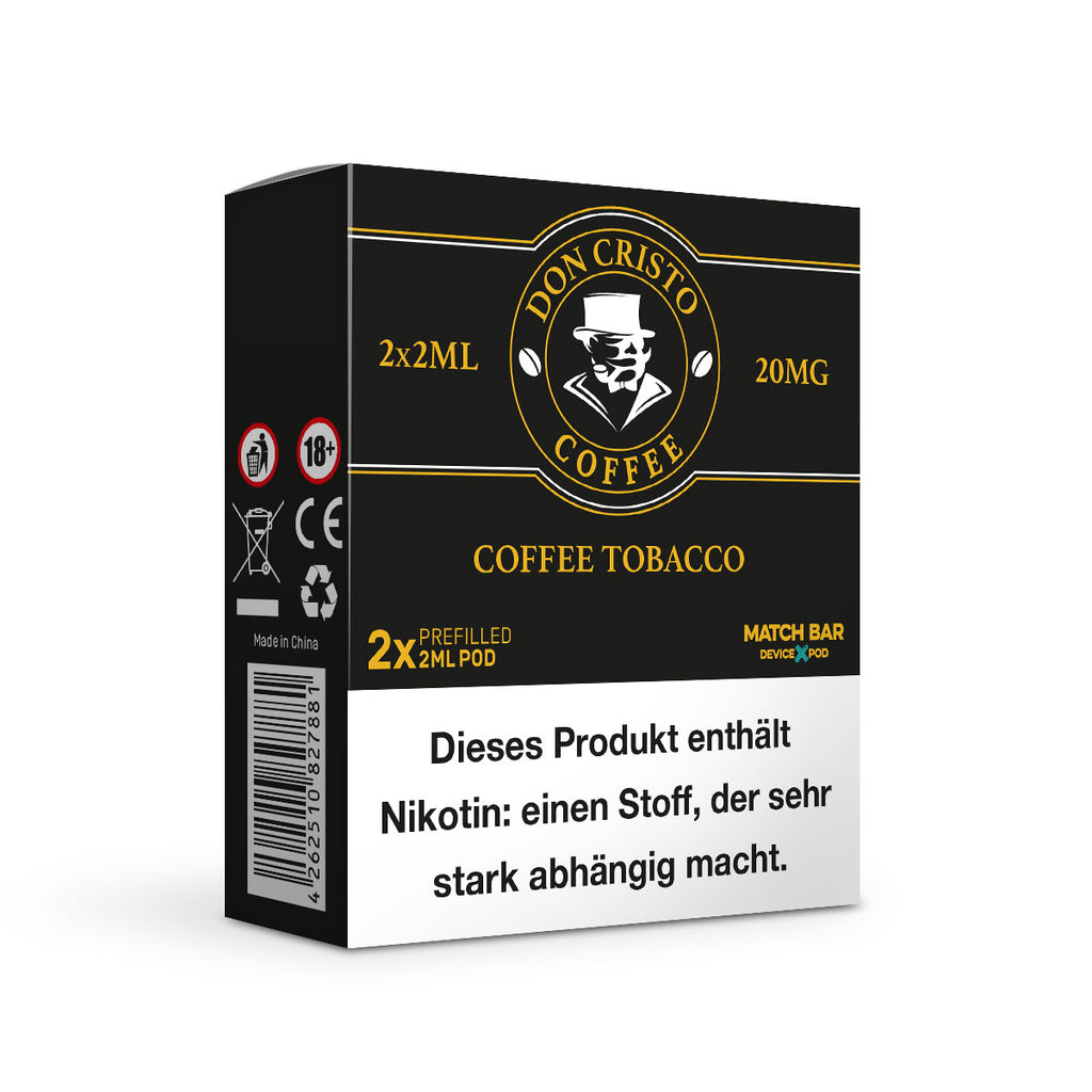 Don Cristo Pods 20 mg/ml Coffee Tobacco