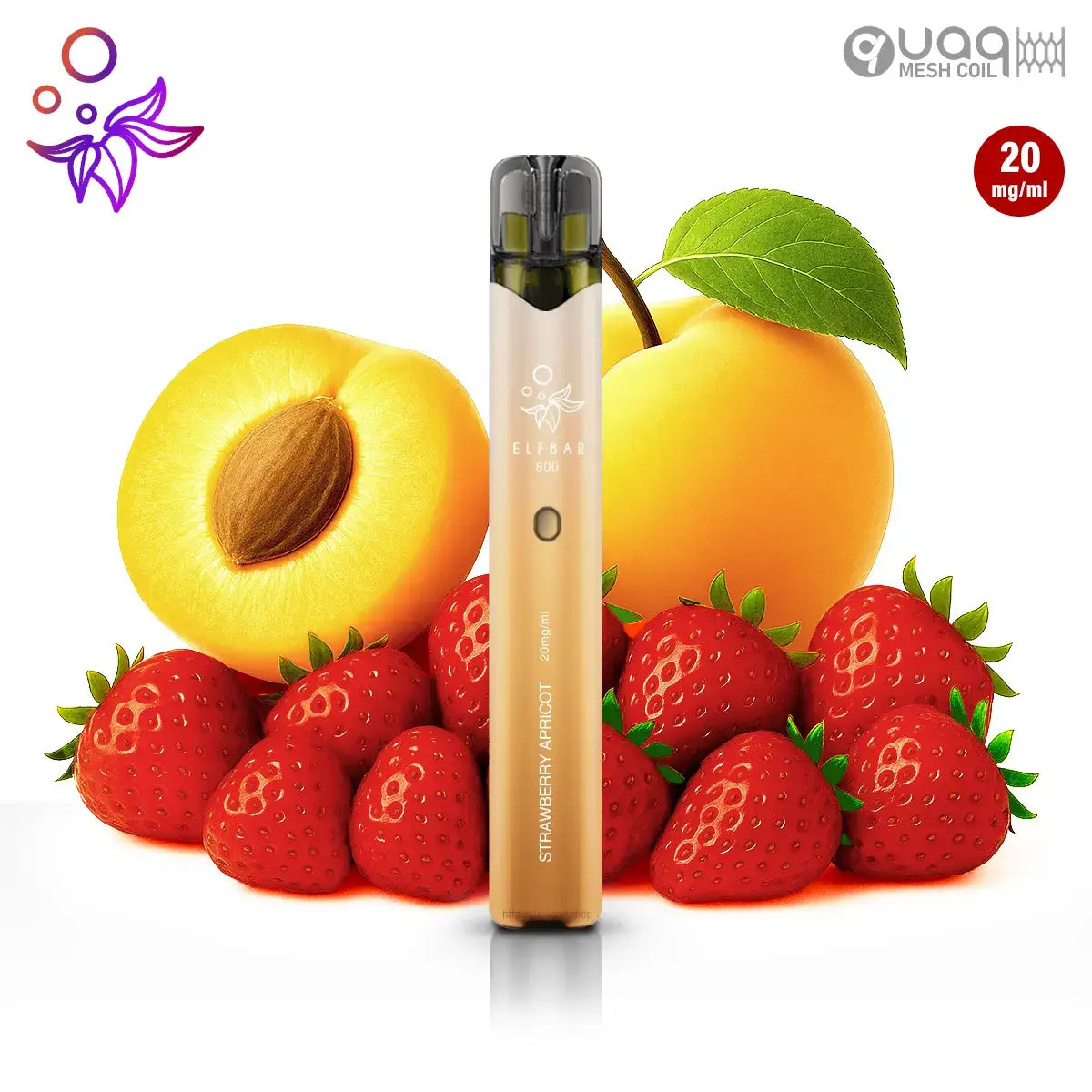 Elfbar 800 Strawberry Apricot – fruchtige Einweg Vape jetzt bestellen