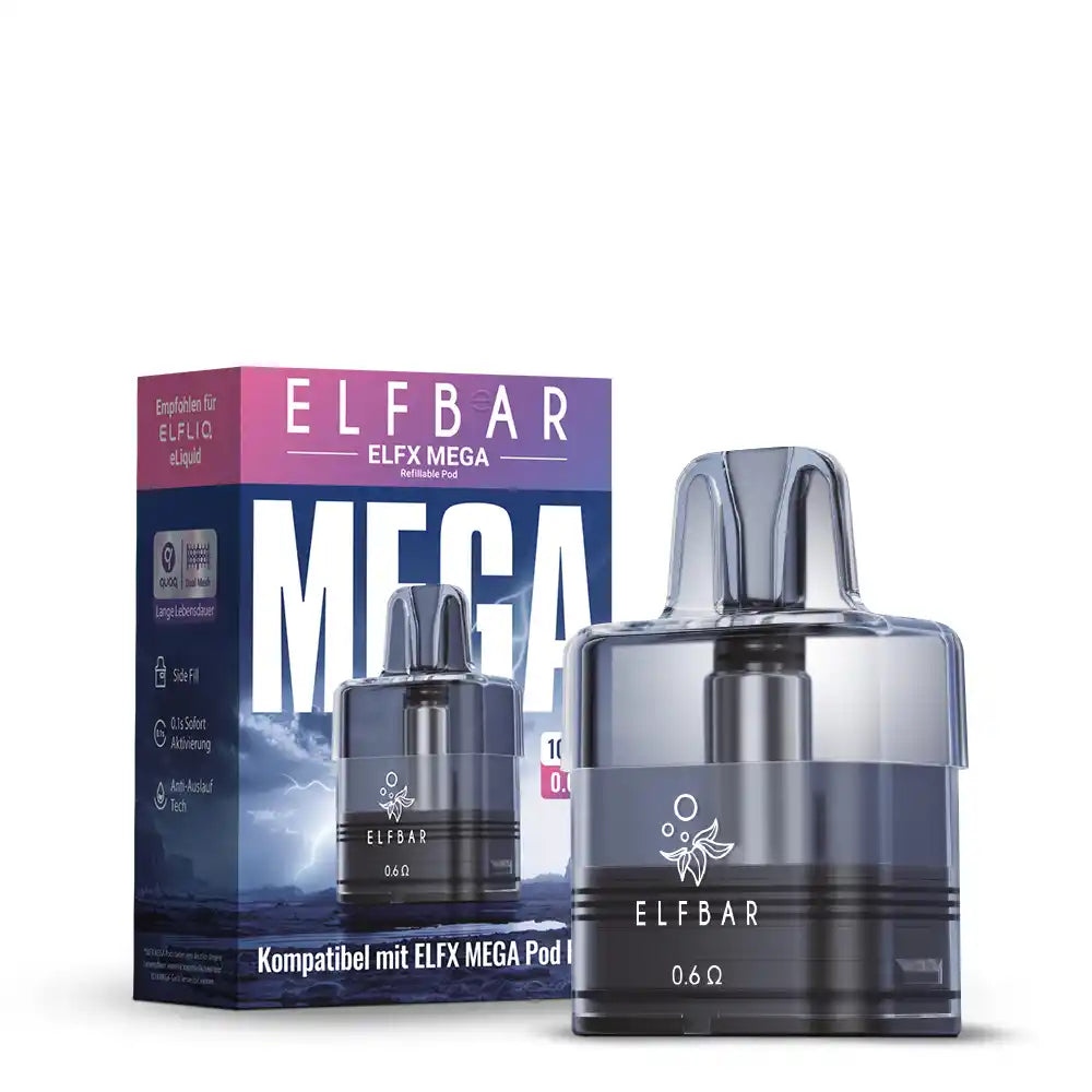 Elfbar ELFX Mega Ersatzpods 5ml / 10ml Leerpods