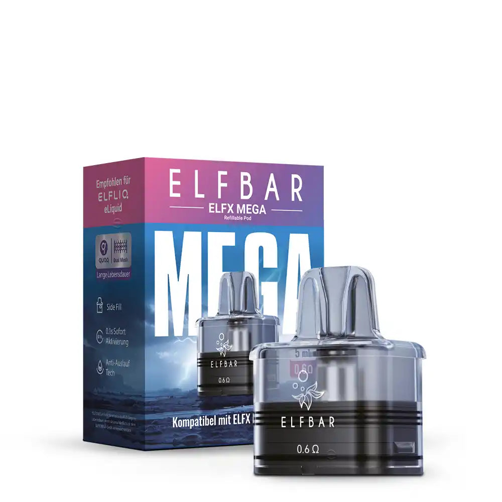 Elfbar ELFX Mega Ersatzpods 5ml / 10ml Leerpods