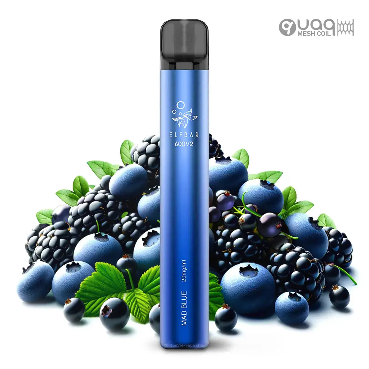 Elfbar 600 Mad Blue V2 Vape 20 mg Elfbar