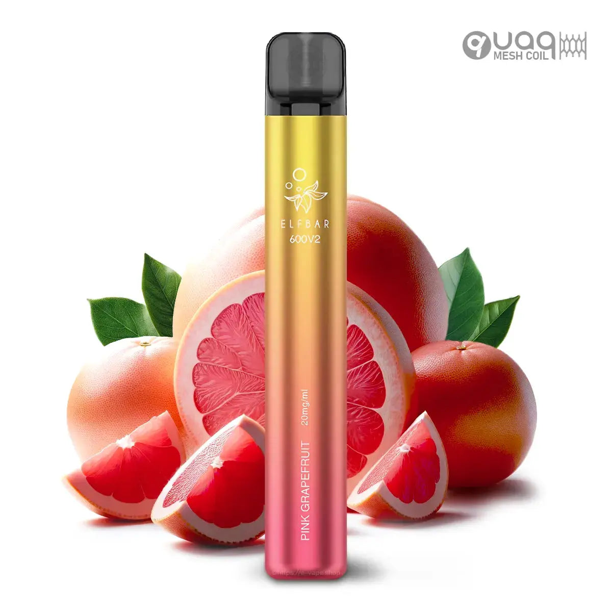 Elfbar 600 Pink Grapefruit V2 Vape 20 mg Elfbar