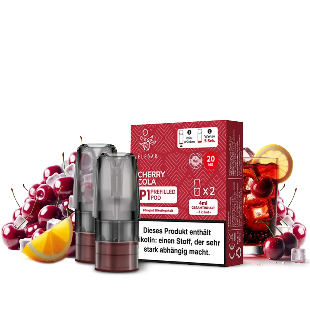 Elfbar Mate 500 2x Cherry Cola 20mg Pod