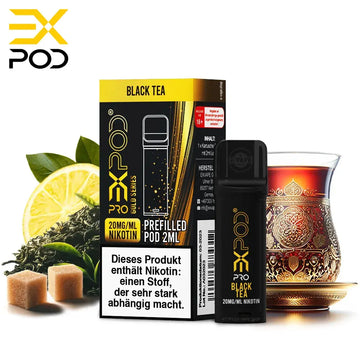 Expod Pro Gold Serie Black Tea 20mg