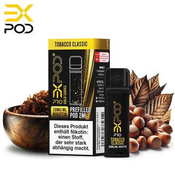 Expod Pro Gold Serie Tobacco Classic 20mg