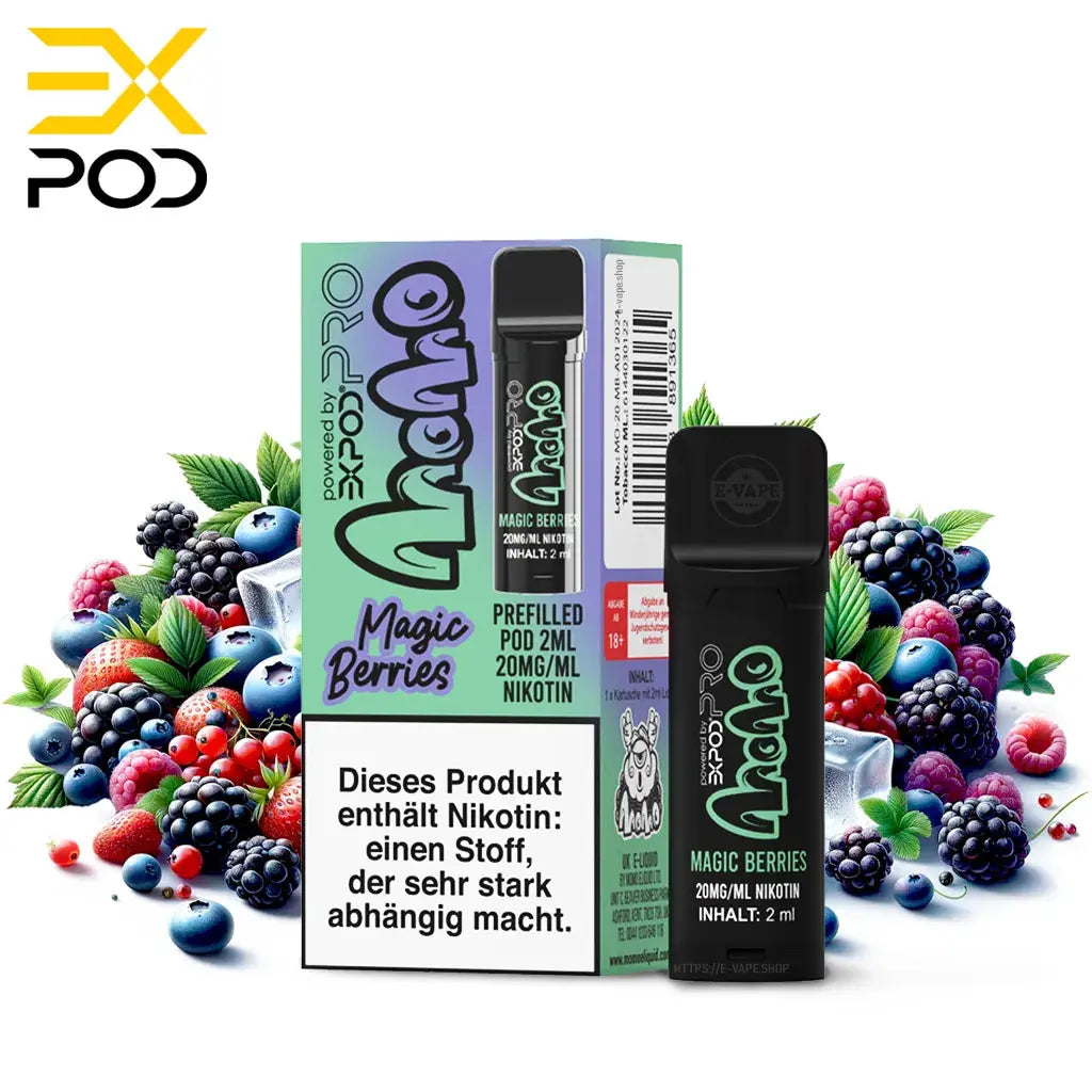 Expod Momo Magic Berries 20mg ExVape