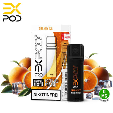 Expod Pro Orange Ice NIKOTINFREI ⓿