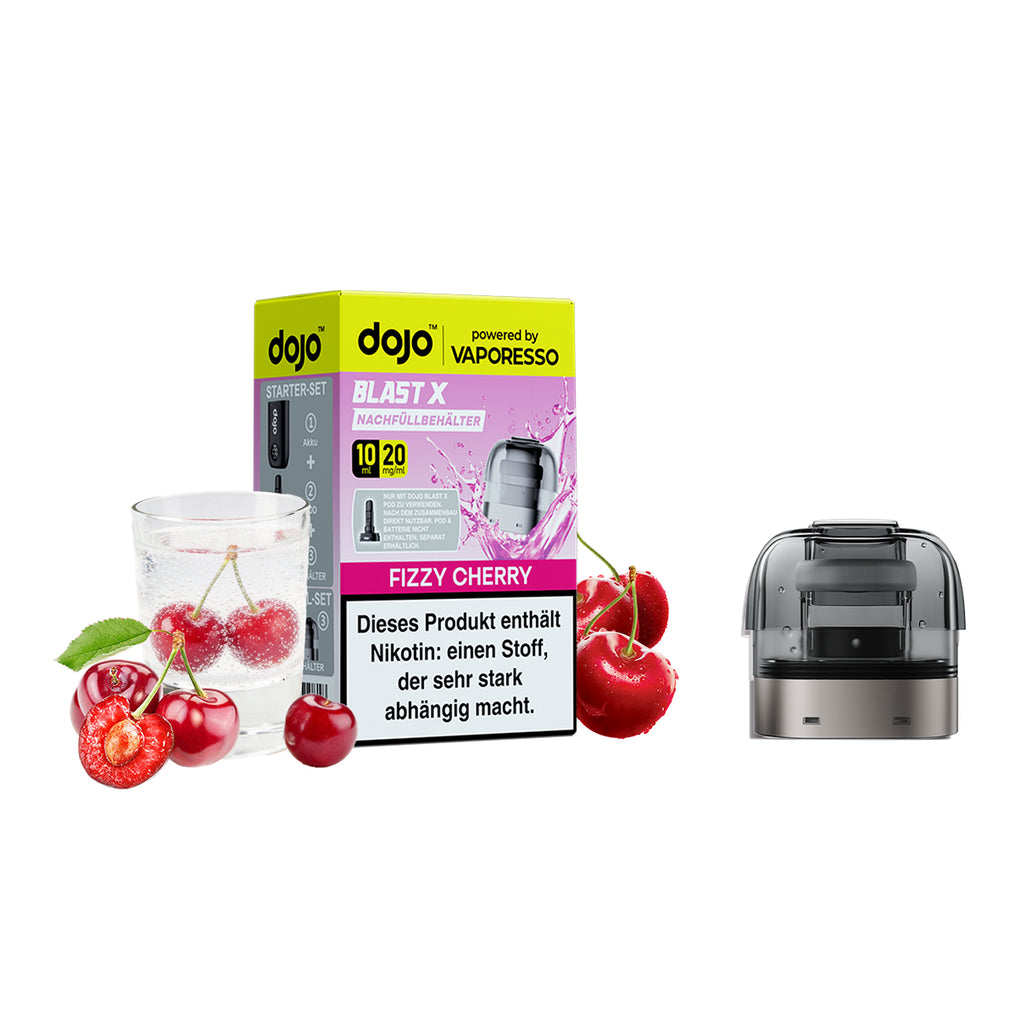 Dojo Blast X Refill Pods Fizzy Cherry