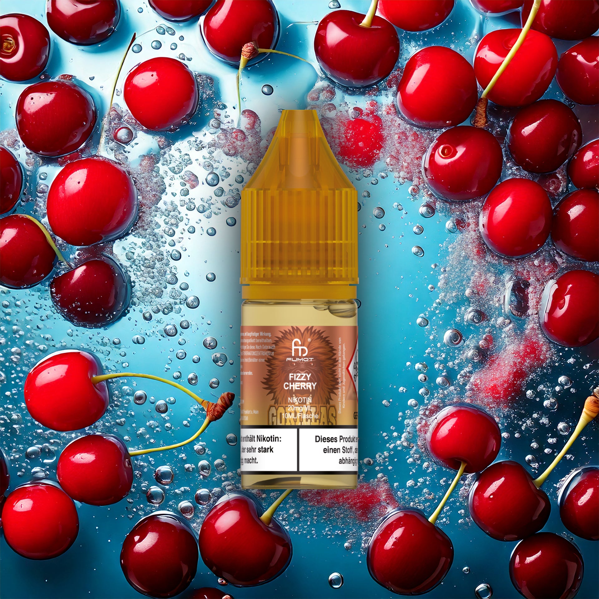 Gorillas Fizzy cherry – frischer Apfelgeschmack, sofort verfügbar elfbar