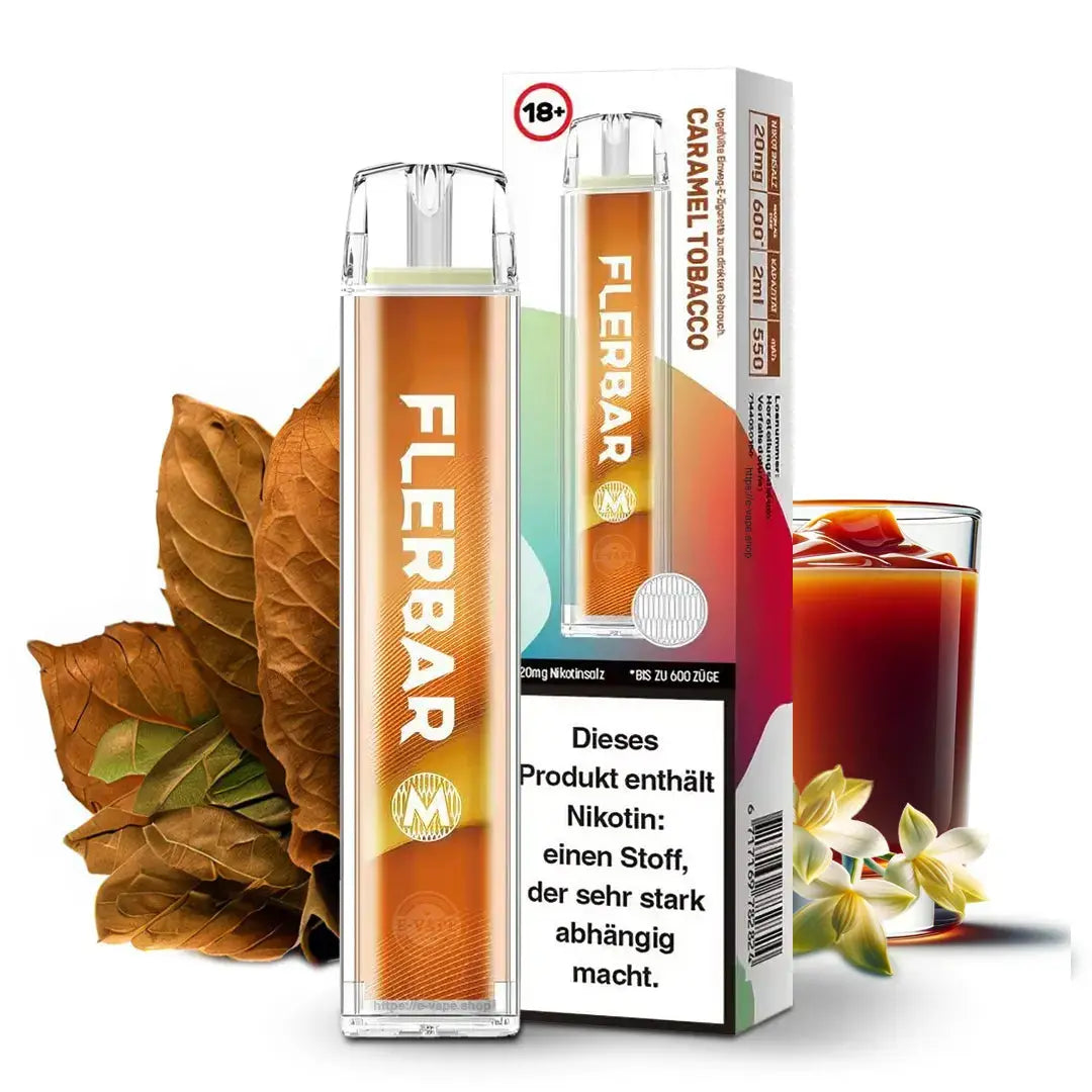 Flerbar M Caramel Tobacco Vape