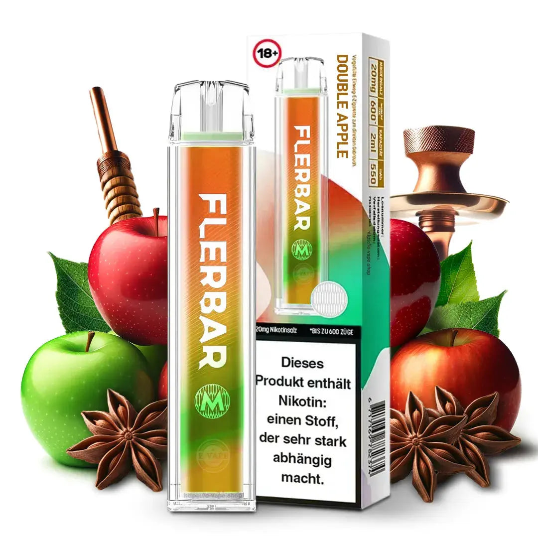 Flerbar M Double Apple 20mg Flerbar