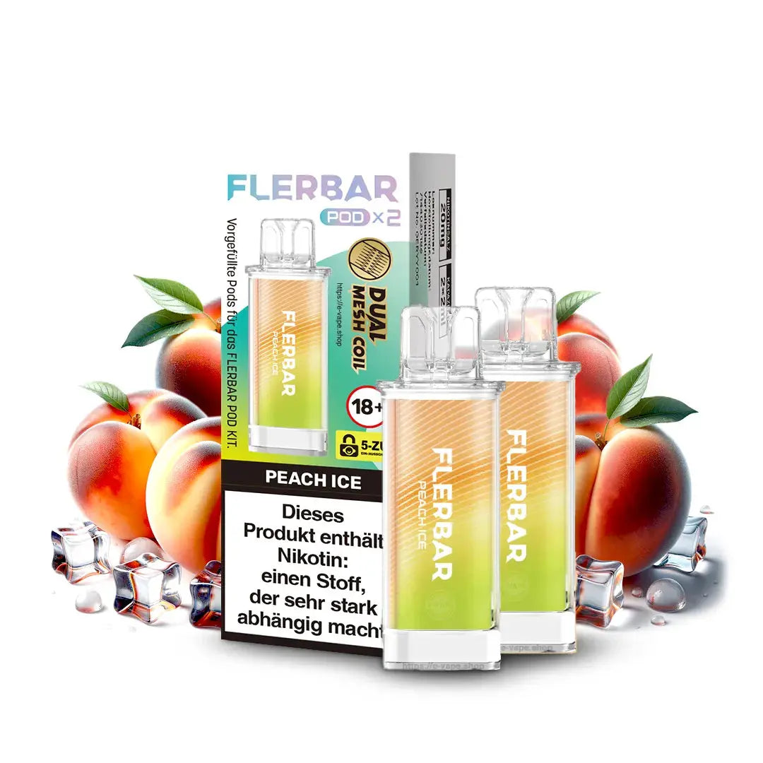 Flerbar 2x Pod Peach Ice 20mg/ml Flerbar
