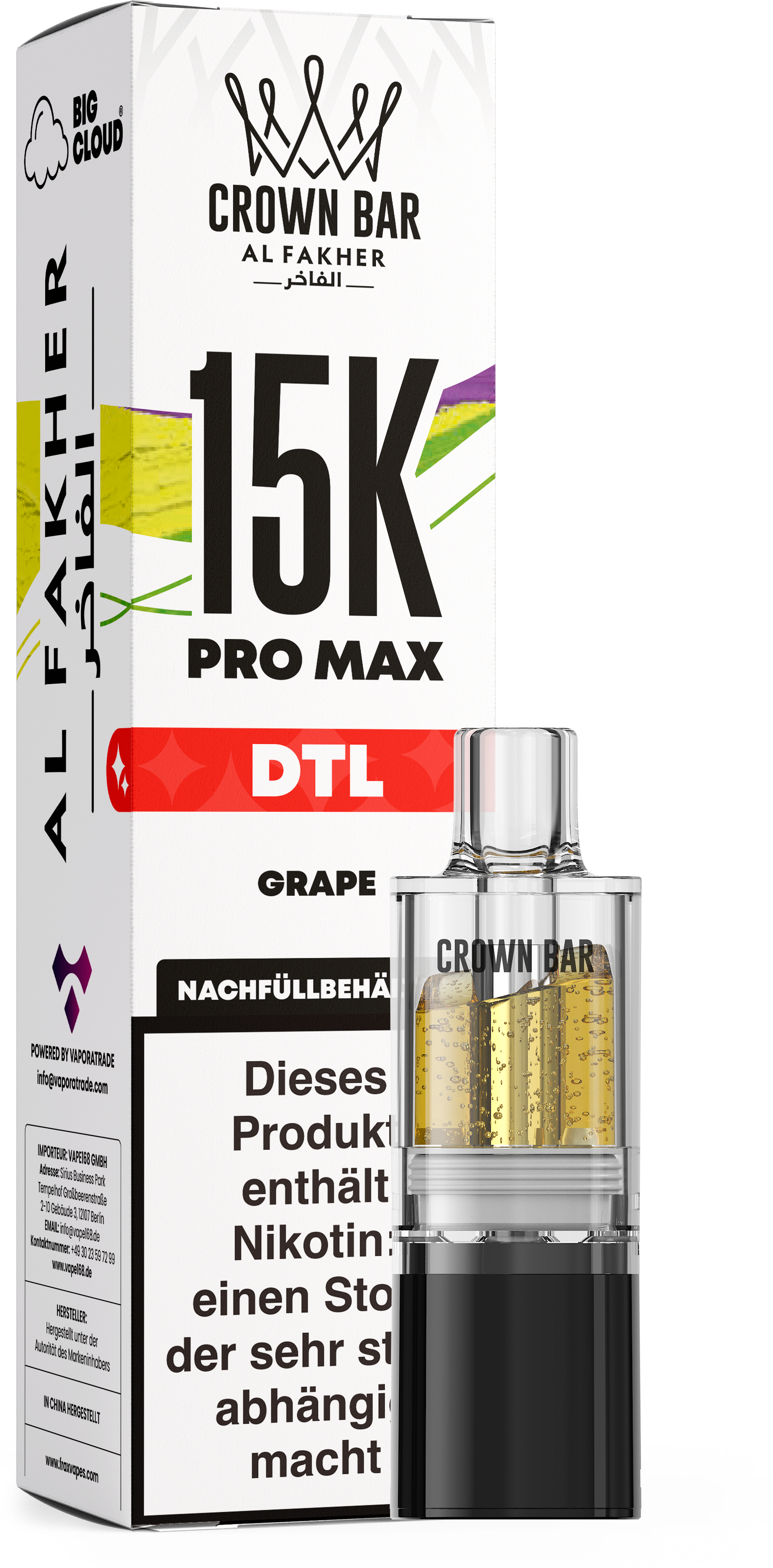 Al Fahker Pro Max 15K Pods Vapechamp.de