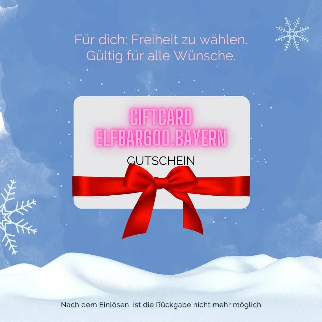 GIFTCARD 20€ Elfbar 600 bayern