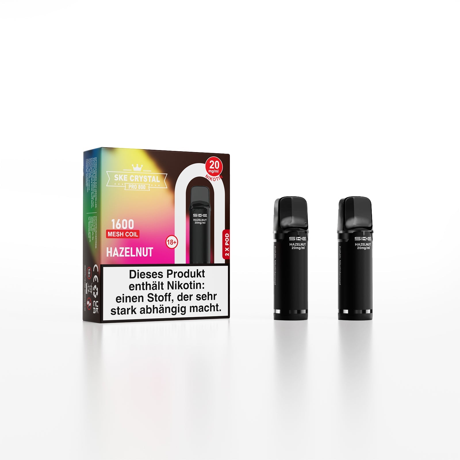 SKE Crystal Pro 800 Pod - Alle Sorten Vapechamp.de