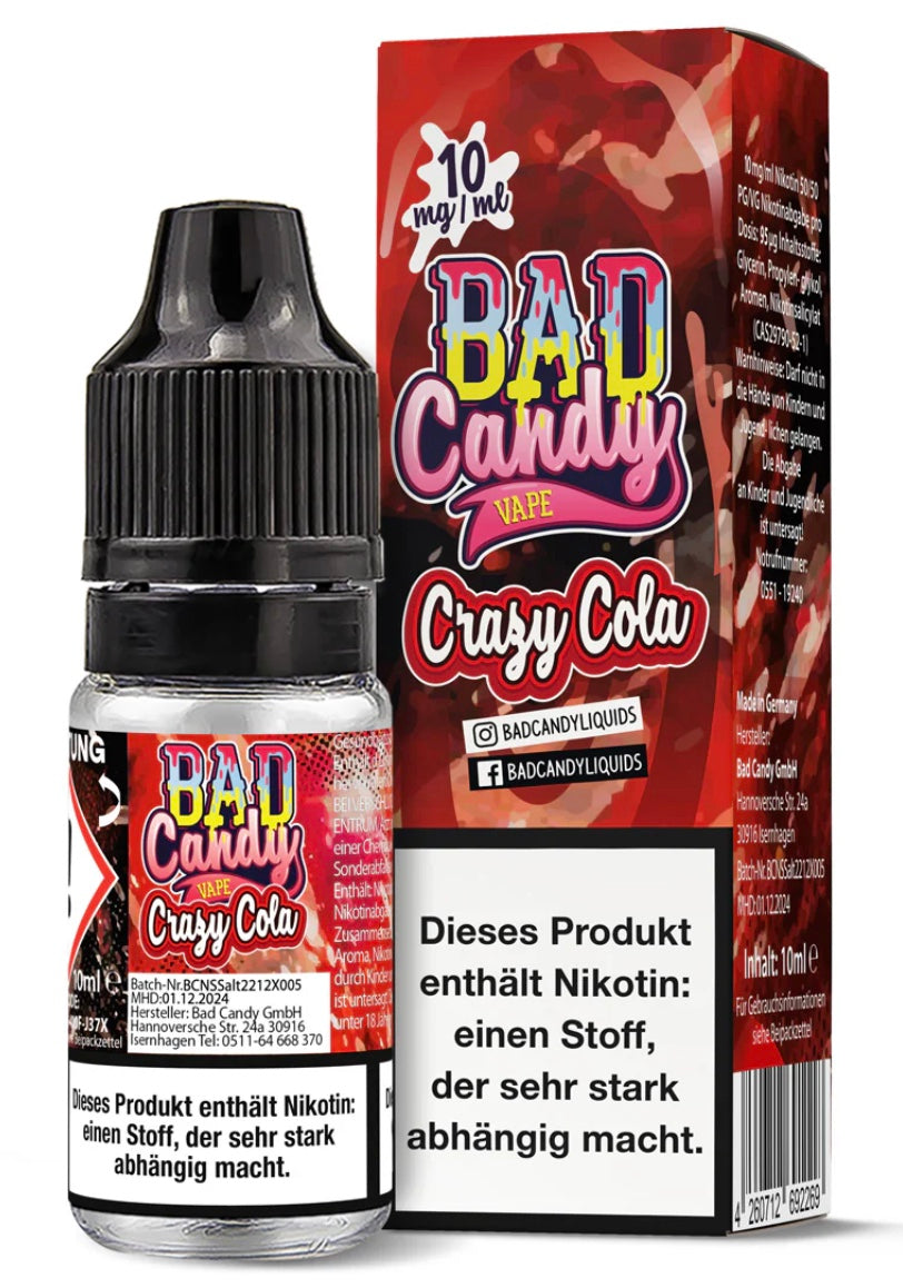 Bad Candy - Nikotinsalz Liquids Vapechamp.de