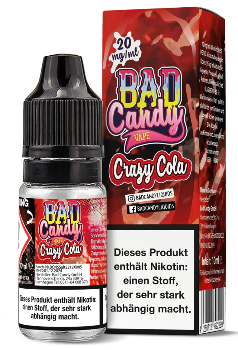 Bad Candy - Nikotinsalz Liquids Vapechamp.de