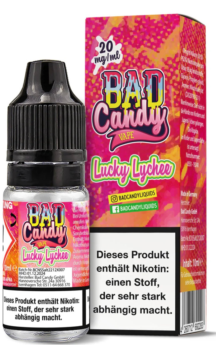 Bad Candy - Nikotinsalz Liquids Vapechamp.de