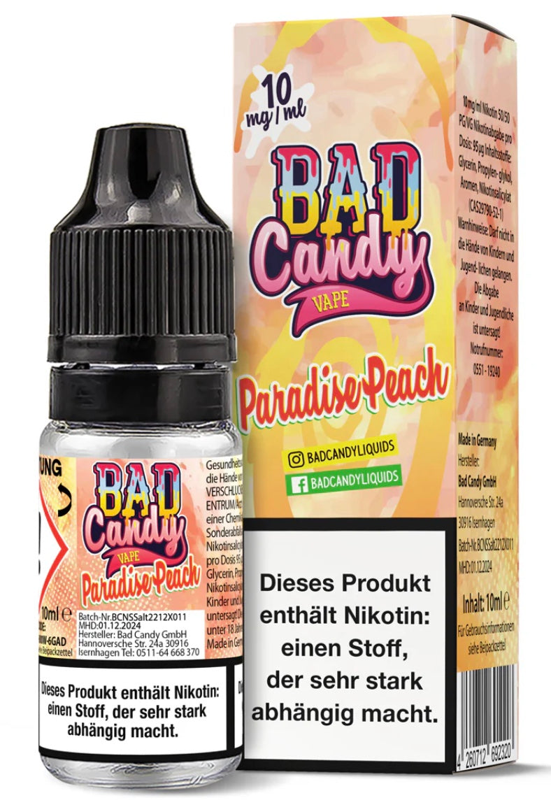 Bad Candy - Nikotinsalz Liquids Vapechamp.de